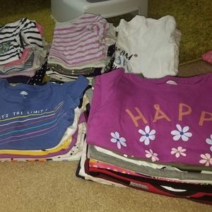 5T toddler girl shirts